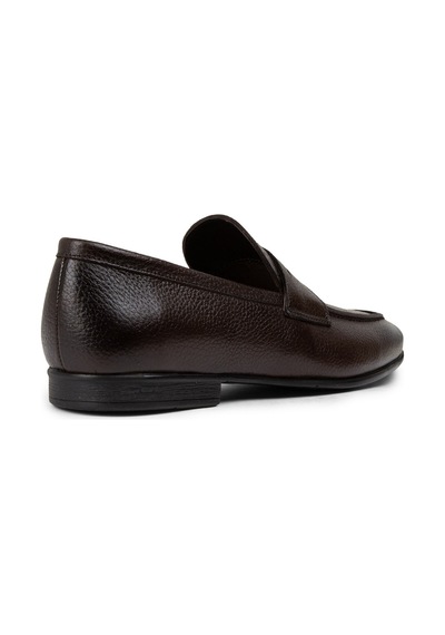 Deery Hakiki Deri Kahverengi Erkek Loafer Ayakkabı - 01988mkhvc01 Kahverengi