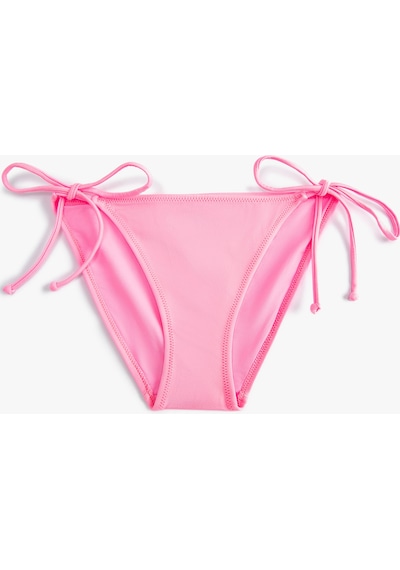 Koton Parlak Brazilian Bikini Altı Yanları Bağlama Detaylı Pembe 4sak00051mm 4SAK00051MM270 Koton Parlak Brazilian Bikini Altı Yanları Bağlama Detaylı Pembe 4sak00051mm 4SAK00051MM270