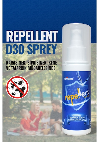 ChrysamedRepellent Sinek ve Kene Kovucu Vücut Spreyi 100 ML