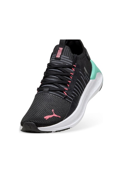 Puma Softride Symmetry Fuzion Wns 310460-08 Unisex Spor Ayakkabı Siyah