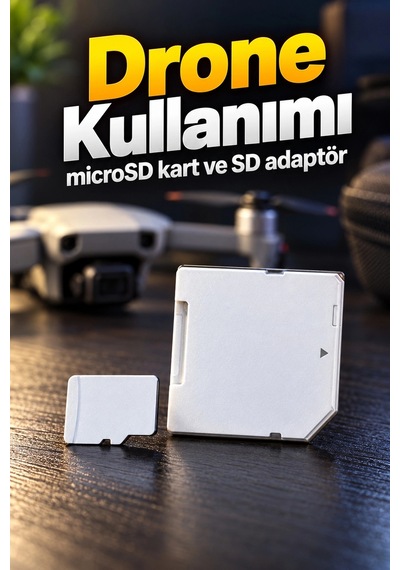 Sd Adaptörlü Microsd Kart 160 Mb/s Aktarım Hızı