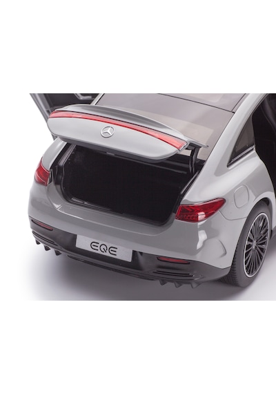1:18 Ölçek Nzg 2023 Mercedes Benz Eqe Amg Line V295 Diecast Metal Minyatür Model Araba 25cm Gri