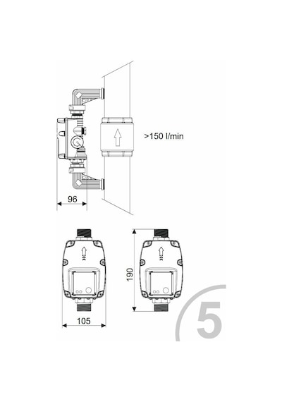 Italtecnica Brio Hidromat - 2 Hp Otomatik Basınç Kontrol Cihazı - İtalyan