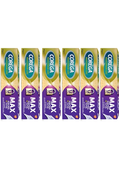 Corega Maksimum Güç Tatsız Diş Protezi Yapıştırıcı Kremi 6 x 40 G
