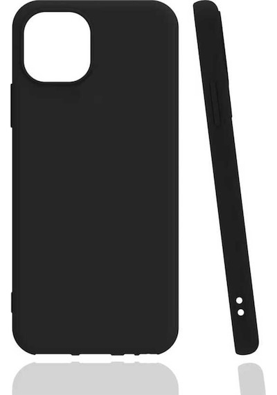 Apple Uyumlu iPhone 13 Pro Max Kılıf Zore Biye Silikon Siyah