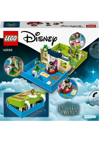 LEGO® Disney 43220 Peter Pan Ve Wendy'nin Hikaye Kitabı Macerası 111 Parça