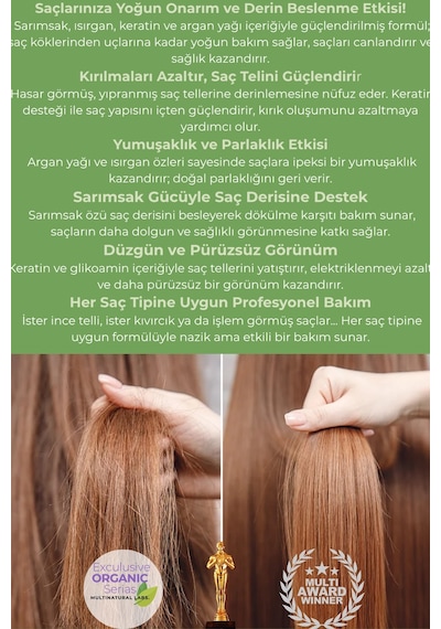 Multinatural Ultra Botanik Saç Bakım Maskesi 250 G
