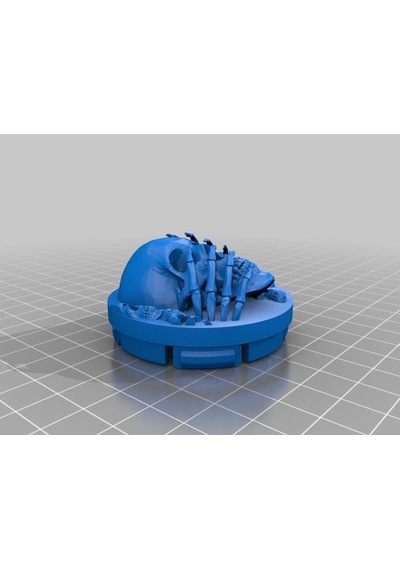Undead Kafatası 56mm Vw Jant Göbek Kapağı