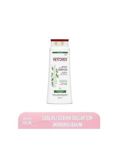 Restorex Sağlıklı Uzama Etkili Yağlı Saçlar İçin Şampuan 3 x 500 ML