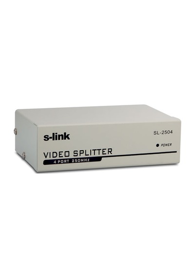 S-Link Sl-2504 4 Vga  250Mhz Monitör Splitter