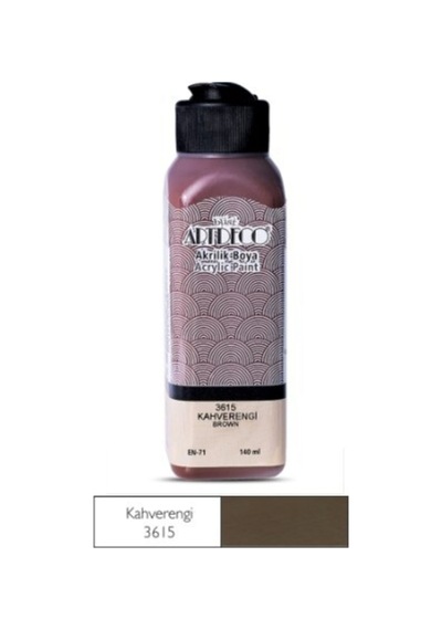 Akrilik Boya 140 Ml. Renk Seçmeli Kahverengi