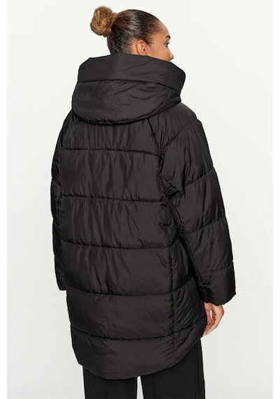Only Asta Oversize Puffer Kadın Siyah Mont Parka 15293818 001