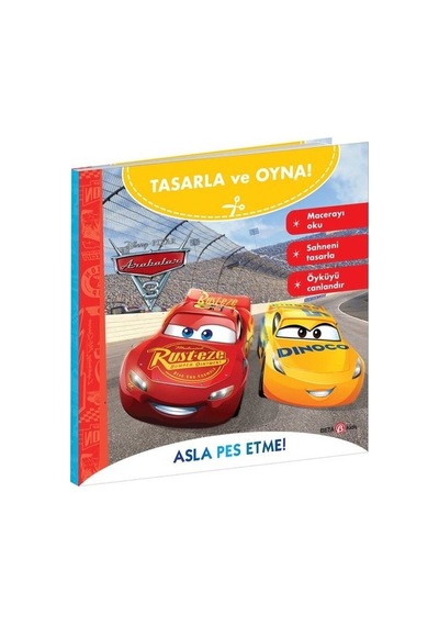 Disney Pixar - Tasarla ve Oyna! Arabalar 3 - Asla Pes Etme- Beta Kids