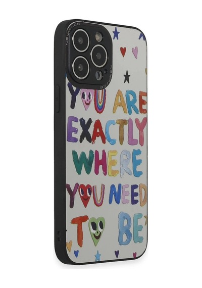 Durukar iPhone Uyumlu 14 Pro Kılıf Mirror Desenli Kapak - Mirror - 10