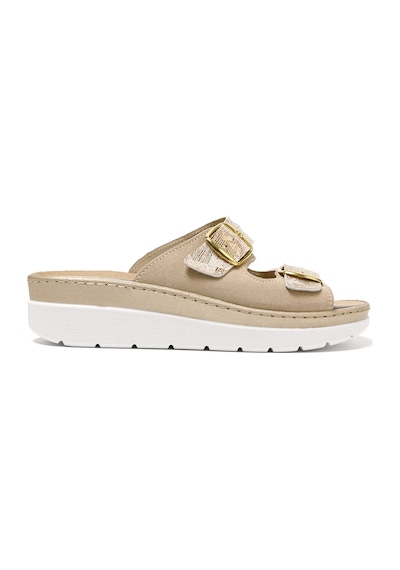 Sandalet Kadın 5619 Green Life Stretch Women's Footwear Gold/beige Gold/beige Altın - Bej