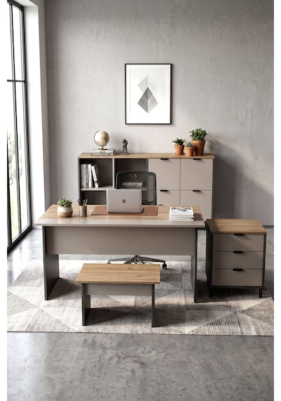 Robin Home Nexus Yönetici Ofis Takımı Makam Takımı Çalışma Masası Sehpa Keson Klasör Dolabı 4 Parça Sepet-kumsal-antrasit Kahverengi Robin Home Nexus Yönetici Ofis Takımı Makam Takımı Çalışma Masası Sehpa Keson Klasör Dolabı 4 Parça Sepet-kumsal-antrasit Kahverengi