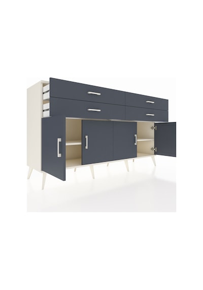 Hyperion Konsol 2 Raflı 4 Çekmeceli 8 Kapaklı 176x44x99 Aytaşı-an Aytaşı-antrasit Hyperion Konsol 2 Raflı 4 Çekmeceli 8 Kapaklı 176x44x99 Aytaşı-an Aytaşı-antrasit