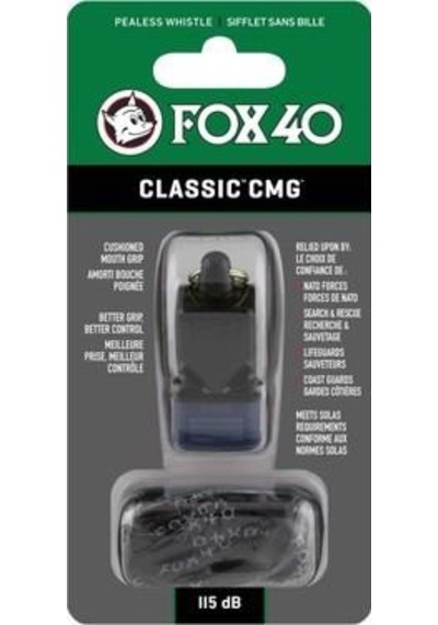 Fox 40 Classic Cmg Düdük İpli Siyah