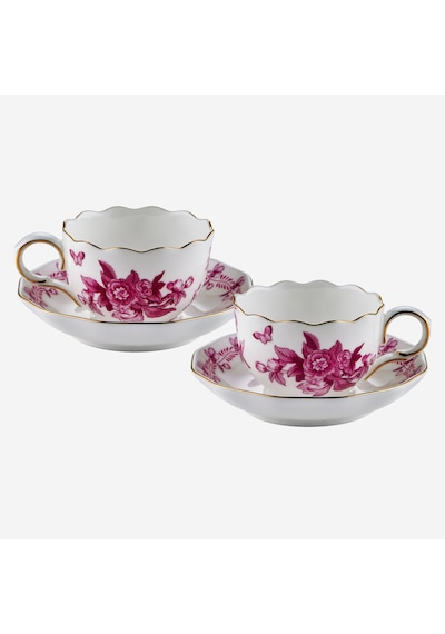 Pembe Porselen Kahve Fincan Seti 100 Ml