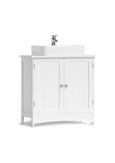Vasagle 2 Kapılı Lavabo Dolabı, Banyo Dolabı, Ayarlanabilir Raflar, Bol Depolama Alanı, 60 X 30 X 60 Cm, Beyaz Bbc01wt Açık Meşe Vasagle 2 Kapılı Lavabo Dolabı, Banyo Dolabı, Ayarlanabilir Raflar, Bol Depolama Alanı, 60 X 30 X 60 Cm, Beyaz Bbc01wt Açık Meşe