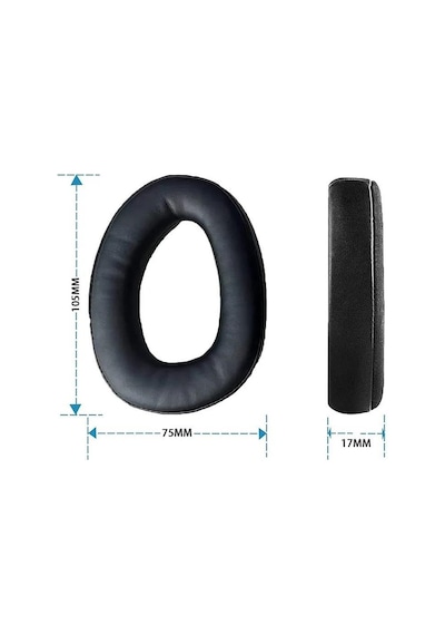 Sennheiser GSP300,GSP301,GSP302,GSP303,GSP305,GSP350,GSP370 Uyumlu Yedek Kulaklık Pedi