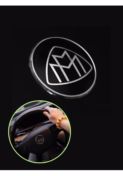Maybach - Mercedes Arması , Direksiyon Arması , Yapışkanlı - 52mm