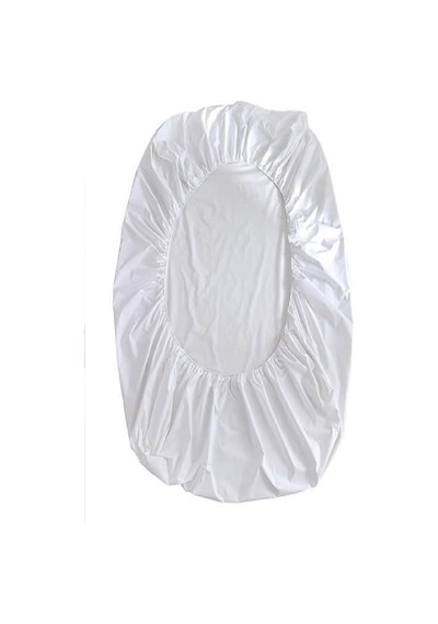Bebesi Battal Boy Fitted Çift Kişilik Alez 200x200+30 Cm Micro Kumaş Sıvı Geçirmez Beyaz