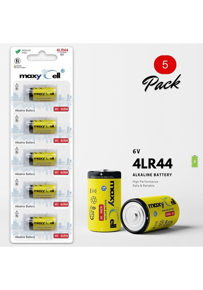 Lexroo 4lr44 6v Alkalin Pil