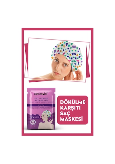 Dermokil Keratin Buhar Saç Bakım Maskesi 35 ML