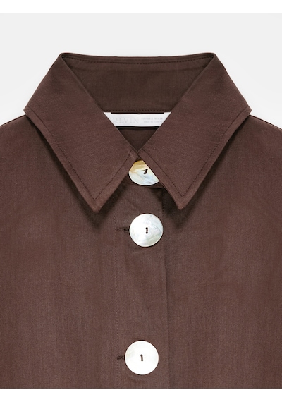 Dilvin 50545 Yaka Detaylı Kolsuz Bluz-kahve