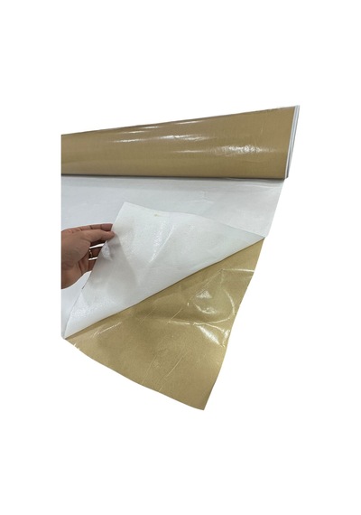 Yapışkanlı Tela Astar 100x160 Cm Kağıt Sertliğinde Kumaş Destekleyici Beyaz