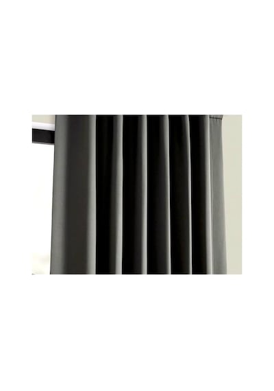 Evdepo Home Blackout Fon Perde,%100 Karartma, Isı Yalıtımlı, Pilesiz, Antrasit, Tek Kanat 220 X 280 Cm Genel