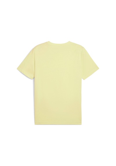 Puma Ess No. 1 Logo Tee Erkek Yetişkin T-shirt Sari