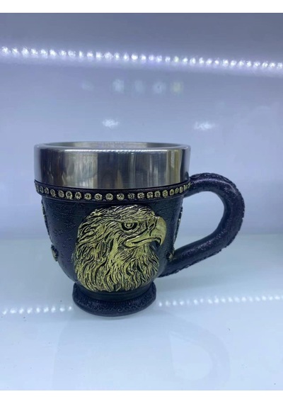 Bardak Kartal Motif -kod 6924 Çok Renkli