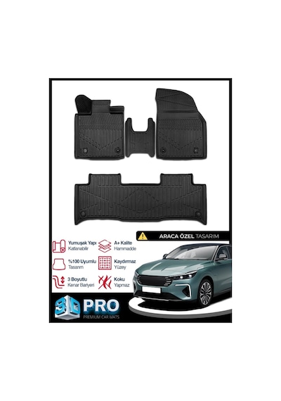 Togg T10f Sedan 3d Havuzlu Paspas 2025 2026 Model Kokusuz