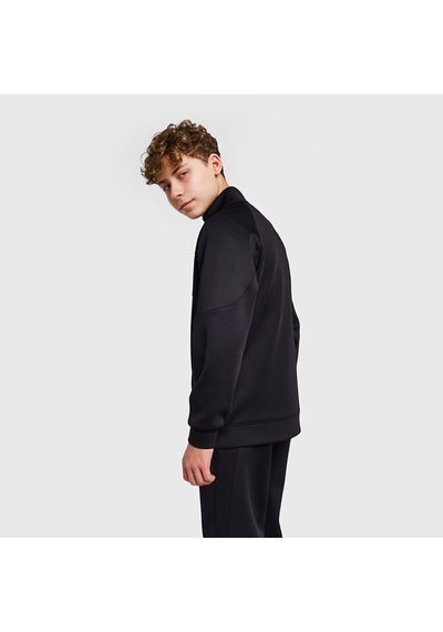 Lescon Siyah Çocuk Fermuarlı Sweatshirt 26b-3015