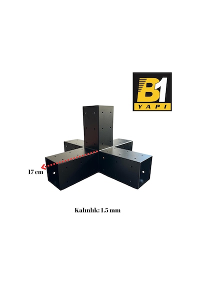Pergola 5 Kollu Orta Bağlantı-b1yapı