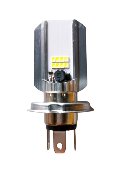 H4 Motosiklet Araba Led Far Ampülü Beyaz