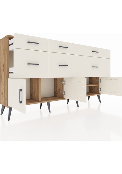Arges Konsol Tek Raflı 6 Çekmeceli 4 Kapaklı 176x30x99 Çam-aytaşı Aytası - Atlas Çam Arges Konsol Tek Raflı 6 Çekmeceli 4 Kapaklı 176x30x99 Çam-aytaşı Aytası - Atlas Çam
