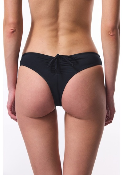 Penti Siyah Düşük Bel Cheeky Bikini Altı