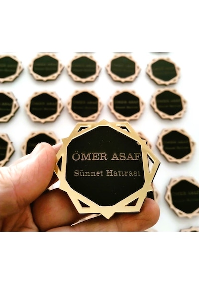 Magnet Altıgen Modeli Kişiye Özel