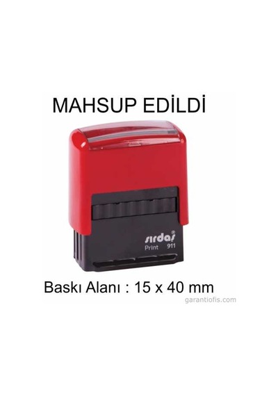 Sırdaş Otomatik Mahsup Edildi Yazılı Kaşe