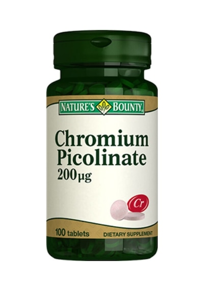 Natures Bounty Chromium Picolinate 200 Mcg Takviye Edici Gıda 100 Tablet
