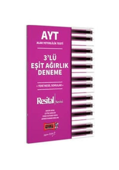 Yargı Yayınları Ayt Resital Serisi 3&prime Lü Eşit Ağırlık Deneme