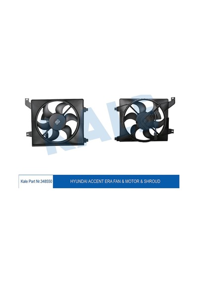 Fan Motoru Accent Era Davlumbazlı 348550 977301 C15081900512