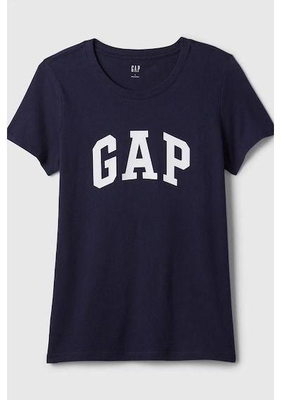 Gap V-ss Logo Classic Kadın Tişört Lacivert