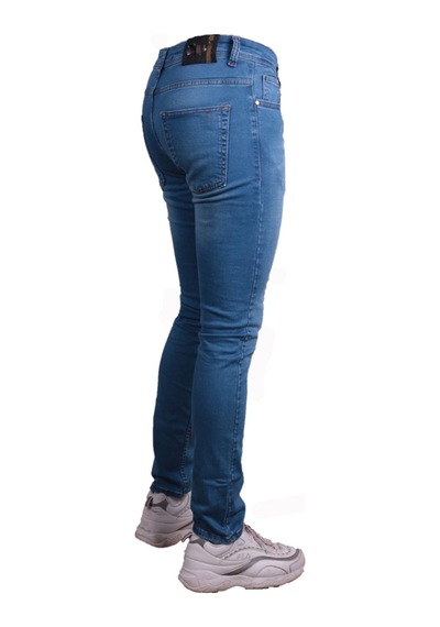 Erkek Mavi Denim Pantolon Mavi