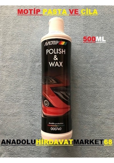 Motip 500 Ml Oto Pasta Cila Koruyucu Parlatici Pasta Cila