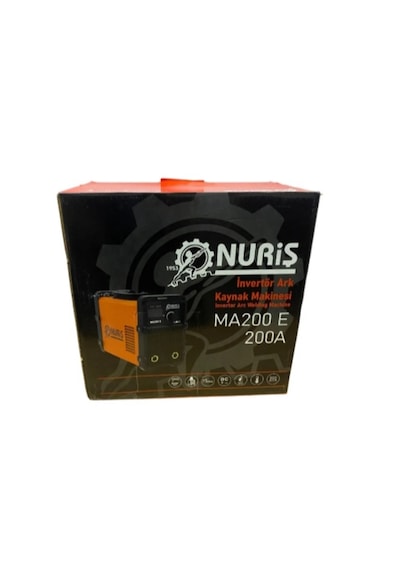 Nuriş MA200E 200 Amper İnverter Kaynak Makinesi + Kaynak Maskesi