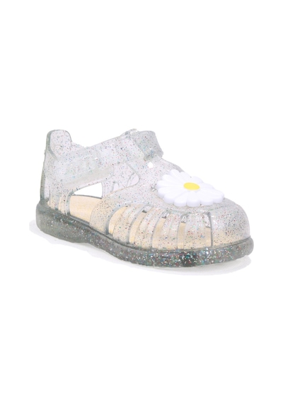 Igor S10322 Tobby Gloss Flor Beyaz Günlük Kız Çocuk Sandalet